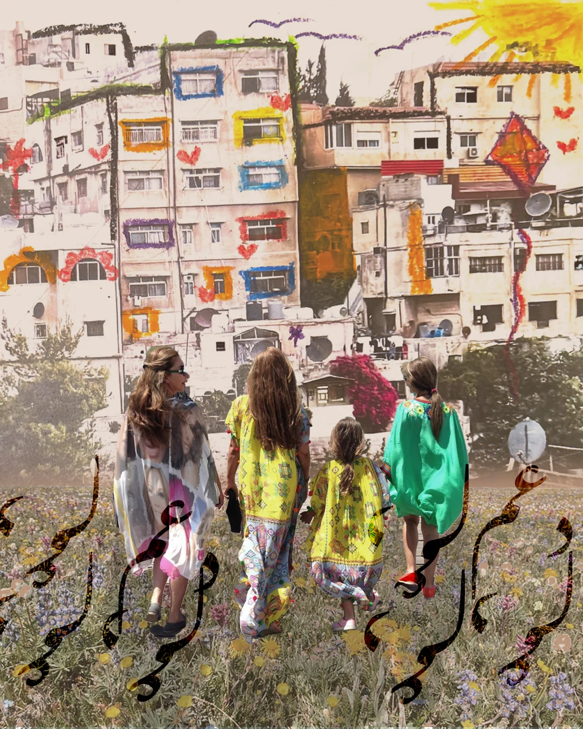 It Takes a Village — Tanya El Akabi, 2025.